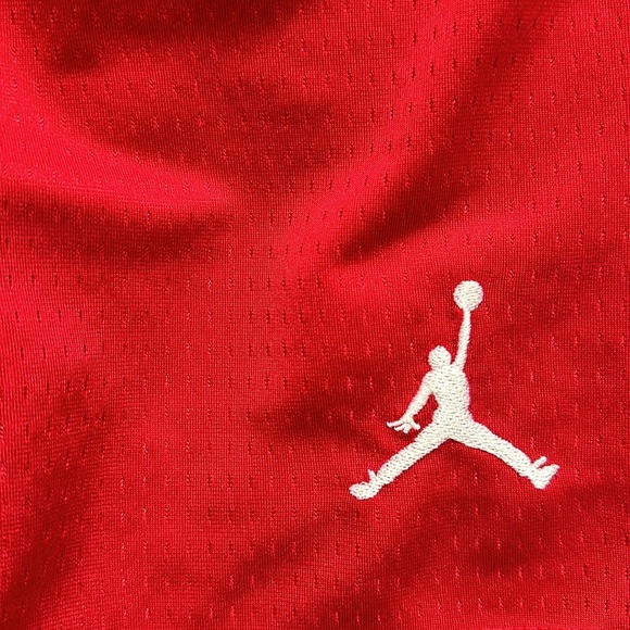 Jordan brand red polyester shorts - Picture 3 of 12